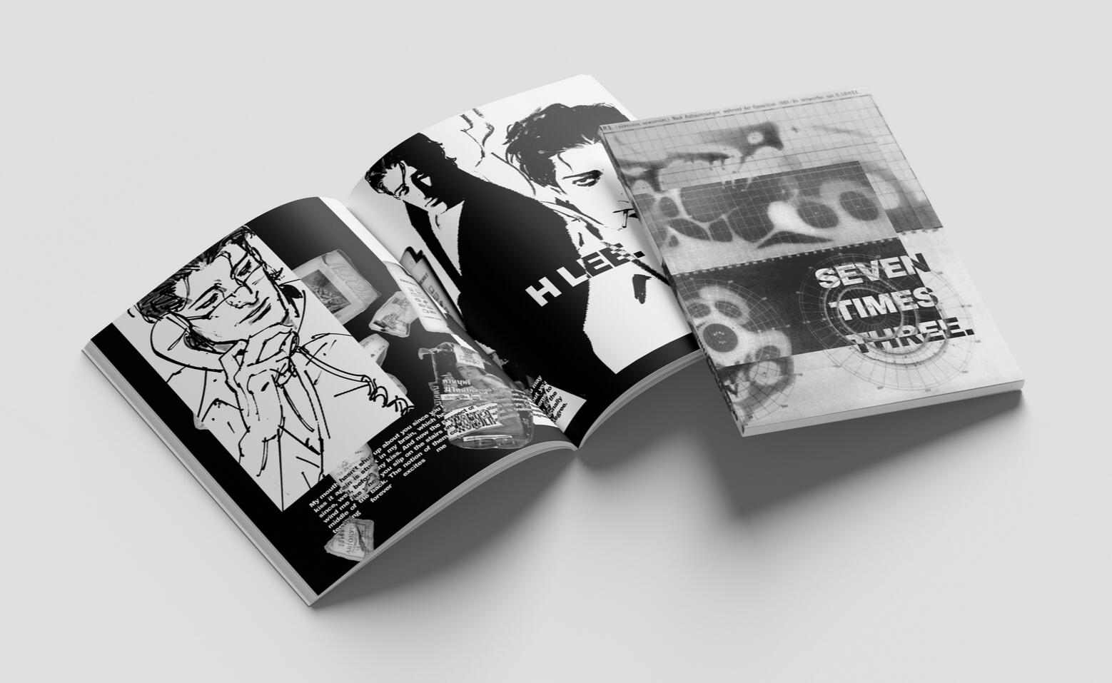 'seven times three' original character zine